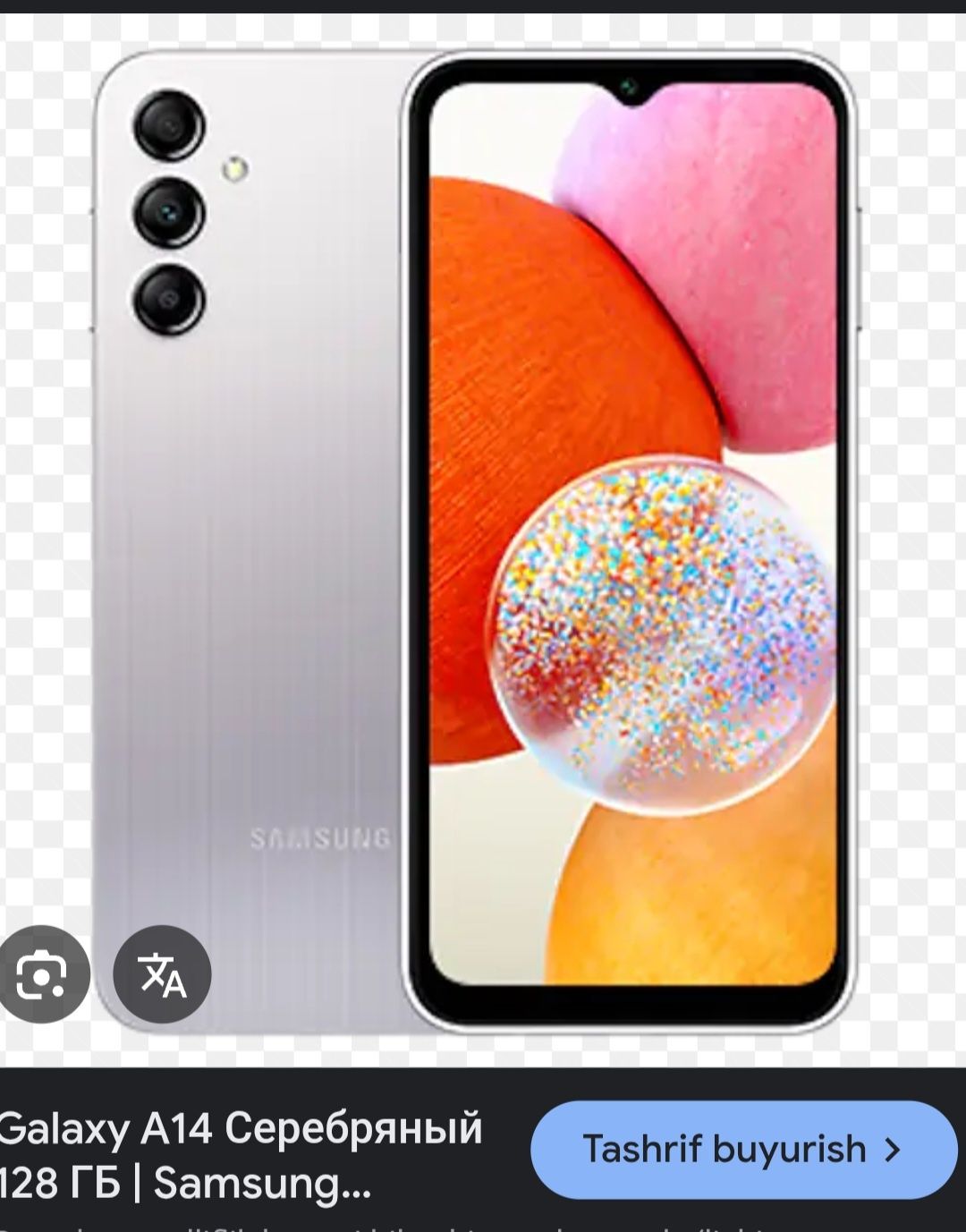Samsung A14 xolati yaxwi 128 xotira