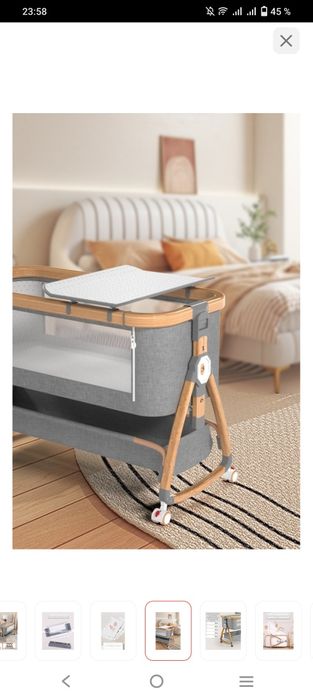 Манежка новая дляноворожденных +подарки