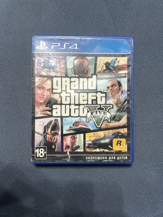 Диск Гта 5 на пс4/5