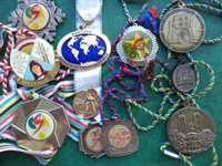 Lot 11 medalii colectie vechi pret pt toate vand schimb