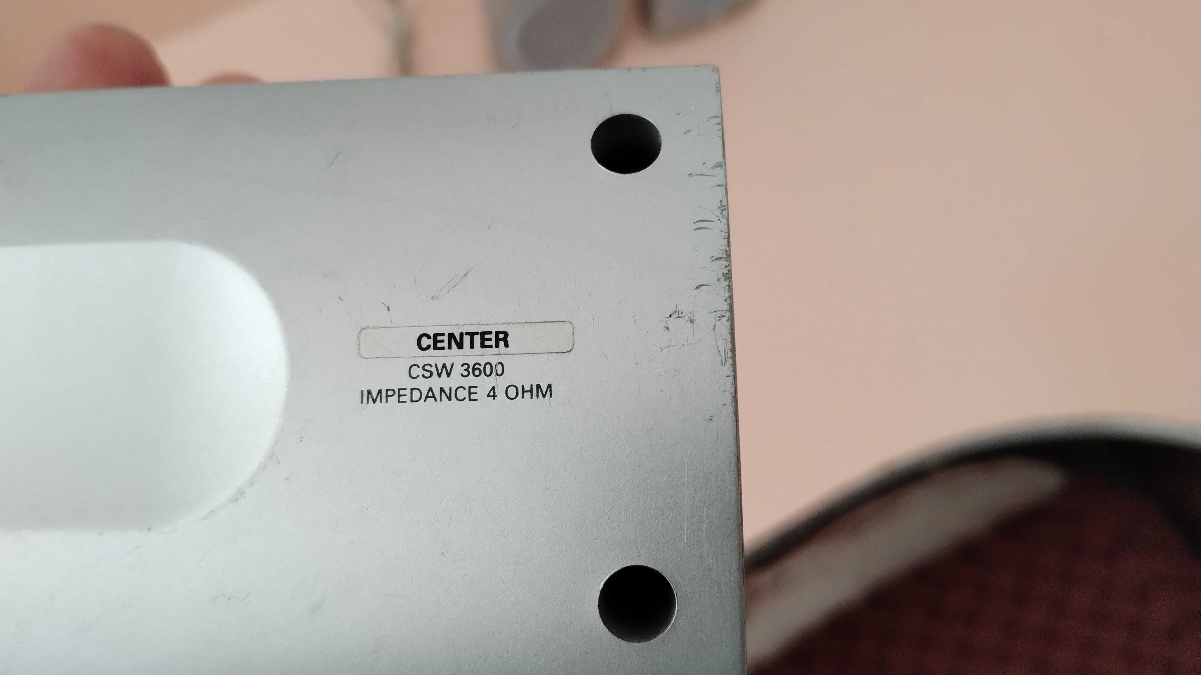 instrument muzical boxa centru si 4 sateliti Philips CSW3600 4 ohmi