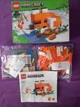 Lego Minecraft, 193 piese, Vizuina vulpilor