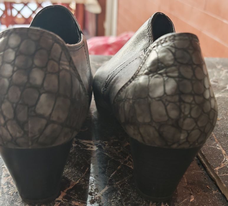 Botine scurte piele Marco Tozzi