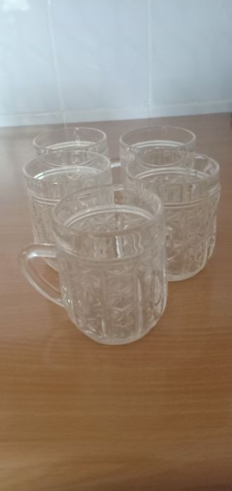 Хрустальные советские бокалы
