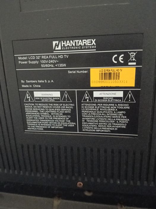 Vând Televizor Hantarex
