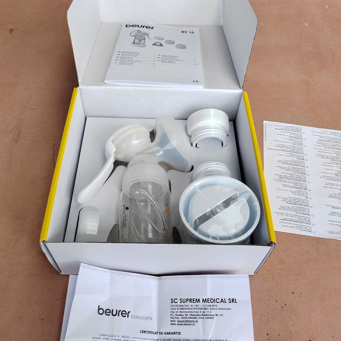 Pompă de sân, BEURER BY15, manuală