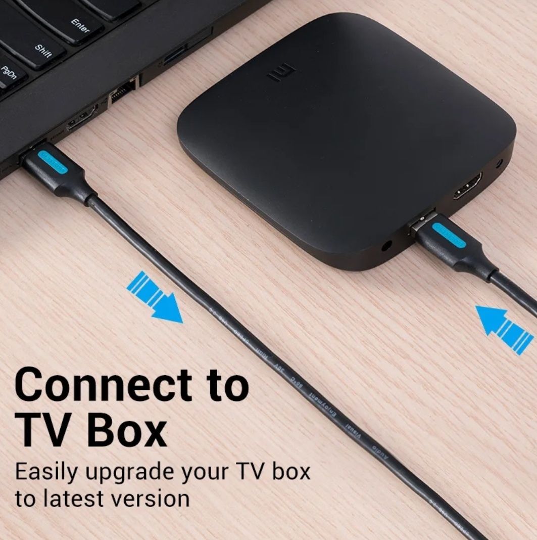Кабел Vention, USB3.0 Мъжко - Мъжко, 1m, Сив, 5 Gb/s