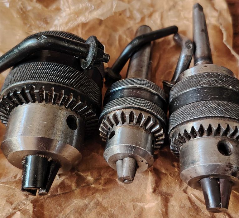 Сверла под конус, Патрон на сверлильный станок, дрель,  СССР