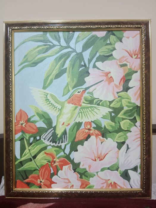 Картина по номерам готовая