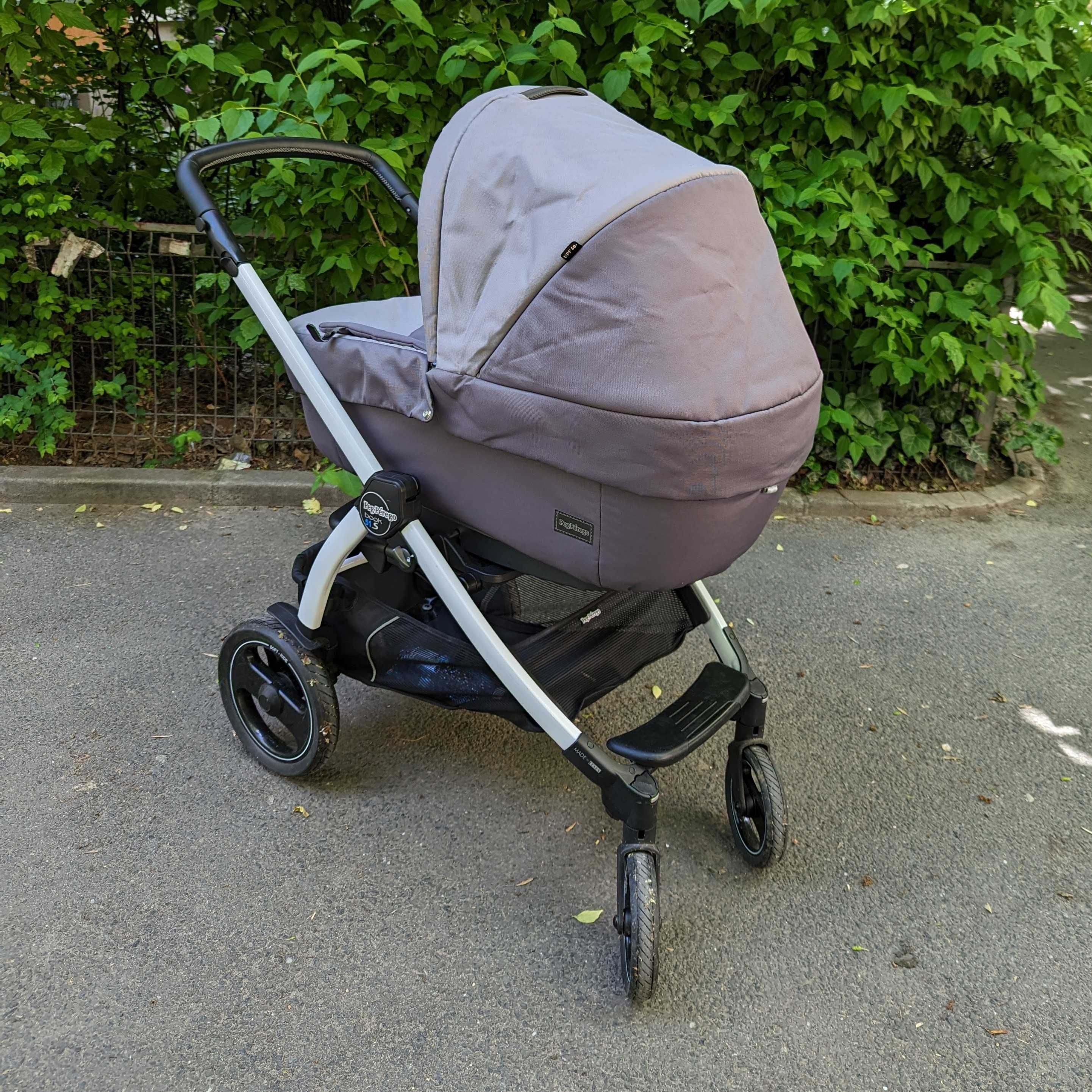 Carucior Peg Perego Book 51 S alb, Class Grey - 2022