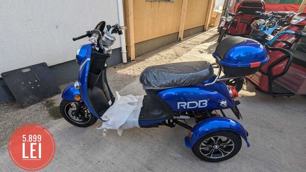 Triciclu Scuter Electric 3 roti NOI Volta RDB Kuba