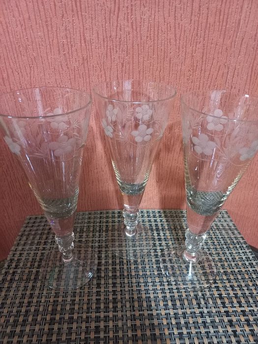 Бокалы СССР,винтаж,Богемия,редкие.
