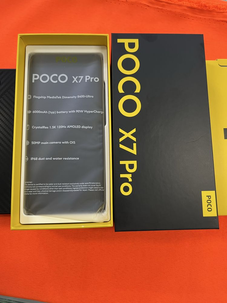 Poco x7 Pro 256Gb как новый