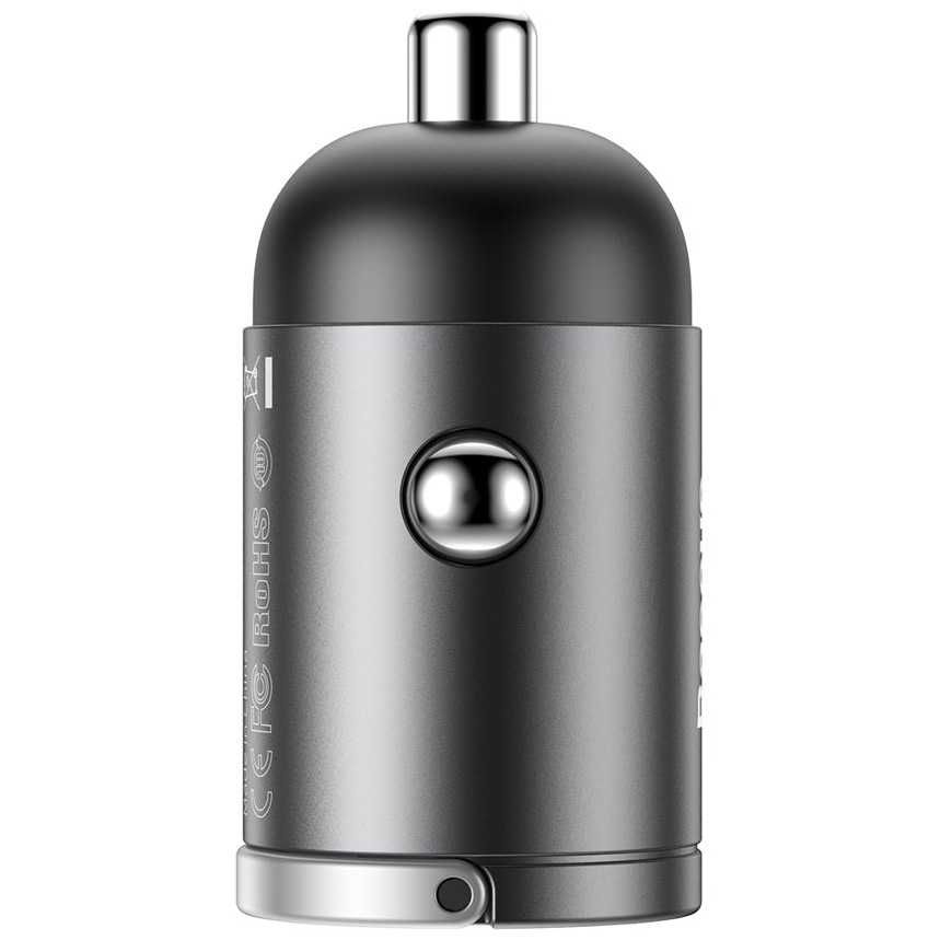 Автомобильное ЗУ USB Type-C Baseus Tiny Star Mini Quick Charge 30W