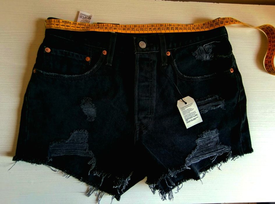 Blugi scurti Levi's Regular Jeans 501 (Marimea W30)Levis