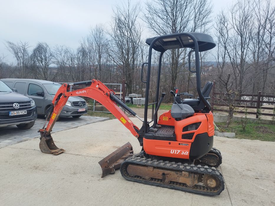 Miniexcavator kubota 2017