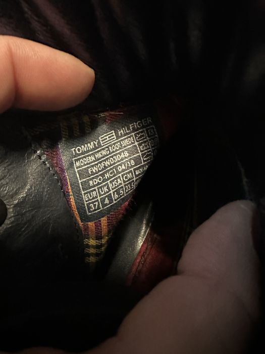 Боти tommy hilfiger