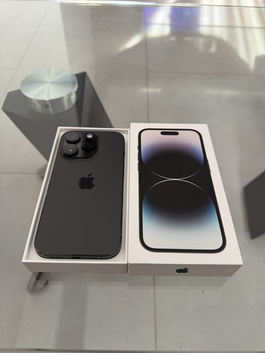 iPhone 14 Pro space black 1TB • IMPECABIL • neverlocked