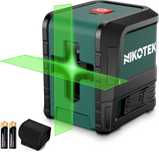 НОВ лазерен нивелир Nikotek самонивелиращ се IP54 водоустойчив + чанта