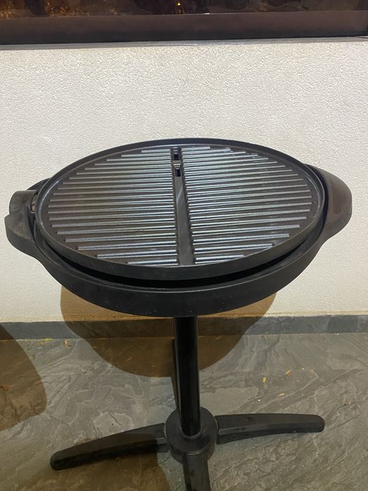 Gratar electric cu picior balcon/terasa