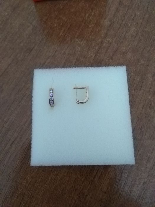 Золотые серьги 585пр.