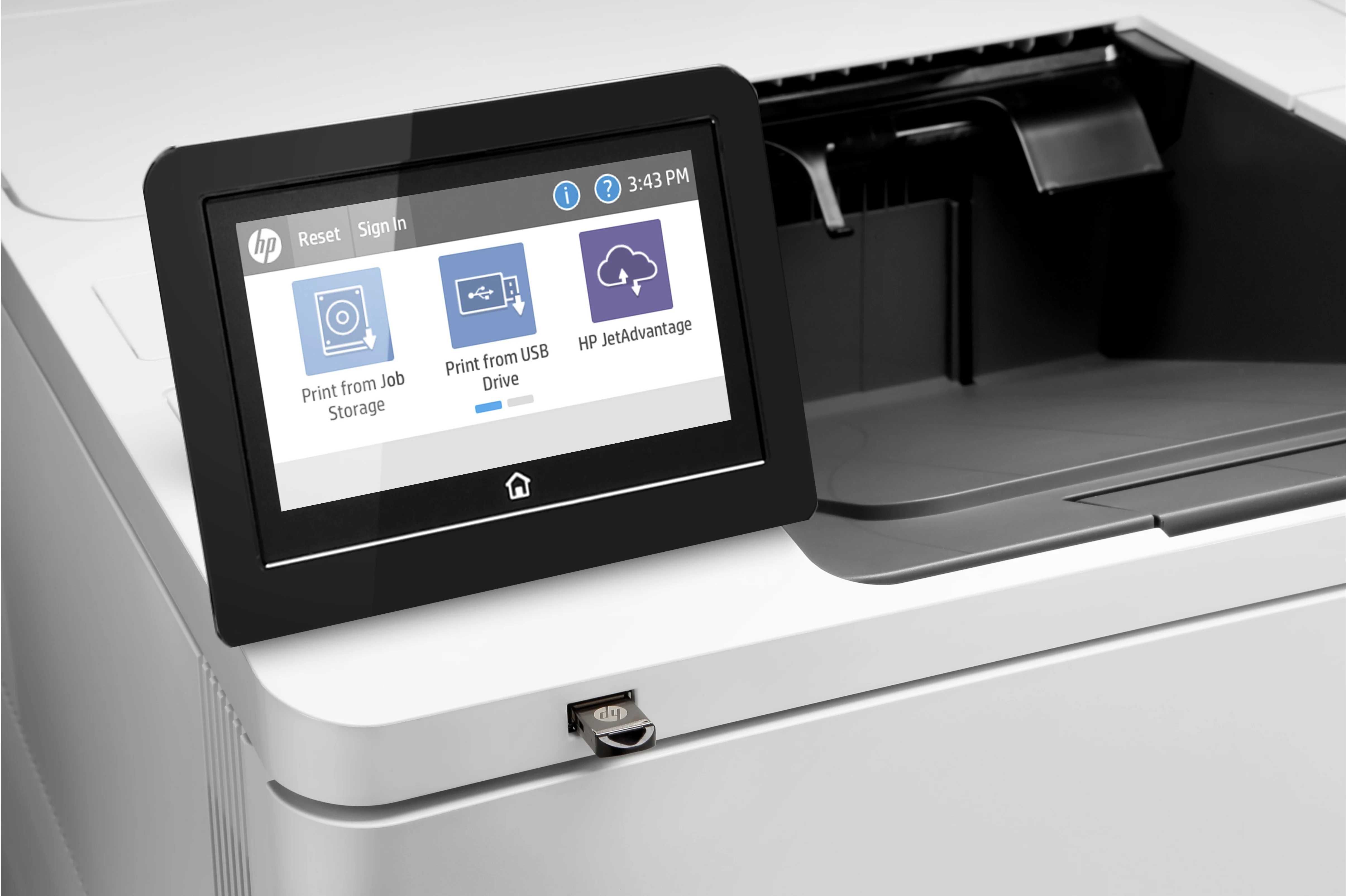 Лазерен принтер HP LaserJet Enterprise M612dn