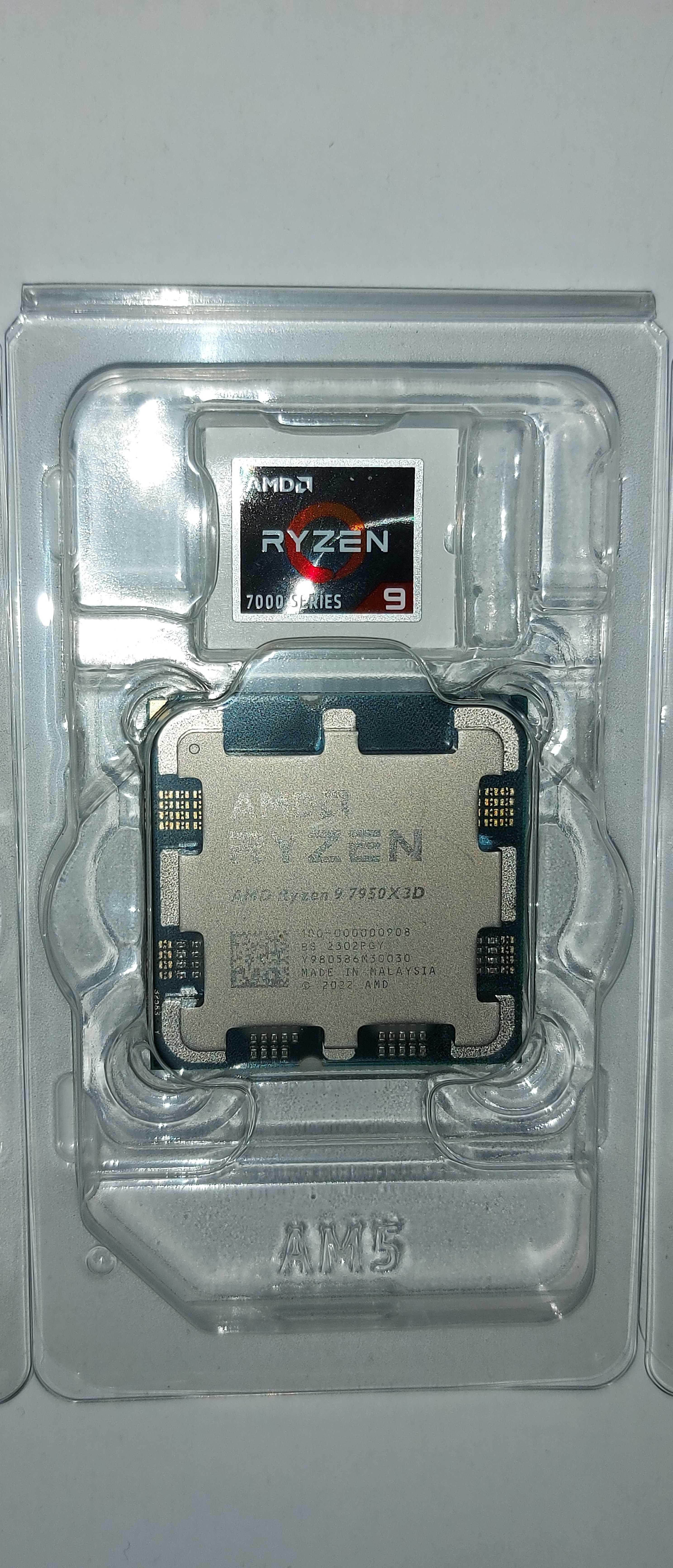 Чисто нов процесор: AMD Ryzen™ 9 7950X3D 16C/32T (4.2GHz/5.7GHz Boost)