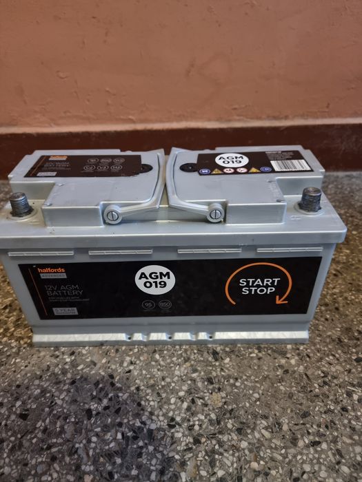 Акумулатор halfords agm 95ah 850a (en)