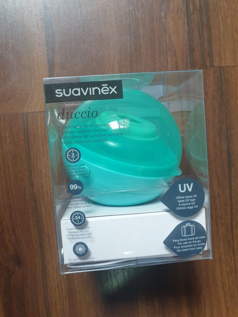 Suavinex - Sterilizator portabil pentru suzetă cu lumină ultravioletă