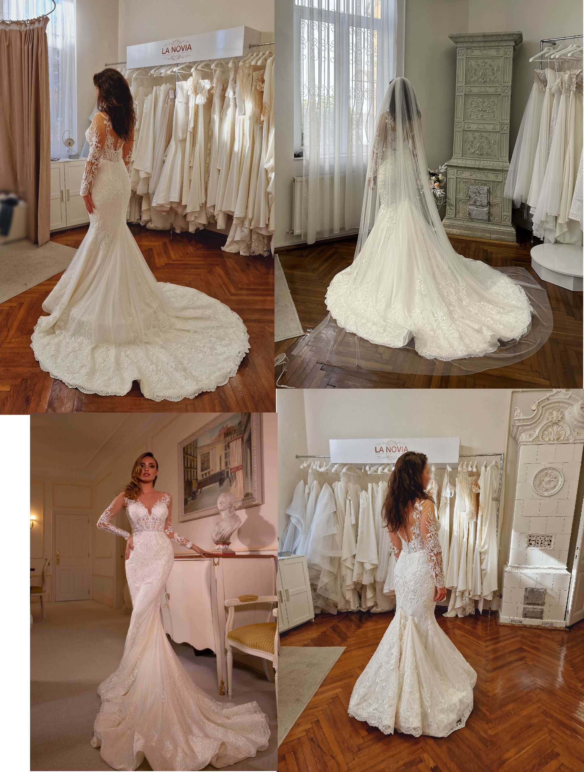 Rochie de mireasa Prado sirena La Novia Bucuresti/Targoviste/Ploiesti