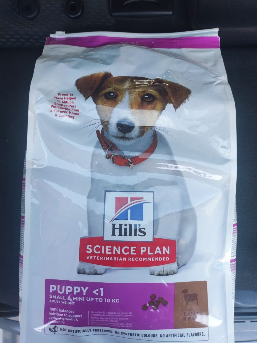 Храна за кучета Hill`s Science Plan Canine Puppy Mini Lamb, 6 кг