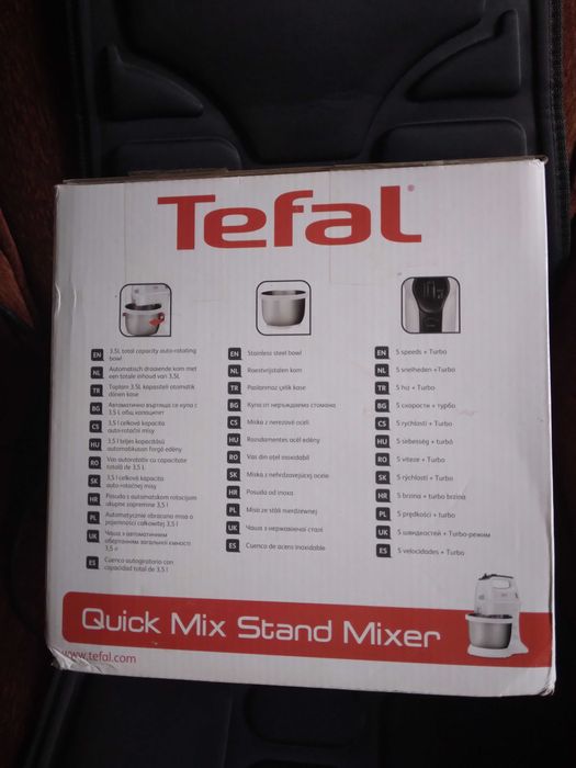 Mixer cu bol Tefal Quick Mix