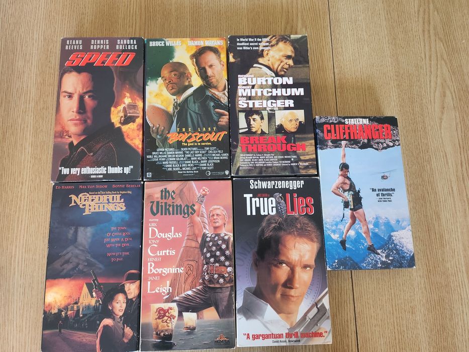 Casete video originale (filme si desene animate)