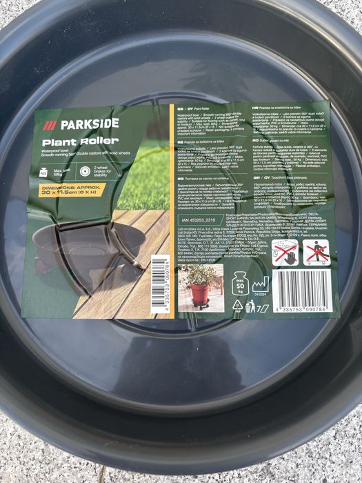 Suport ghiveci cu roti