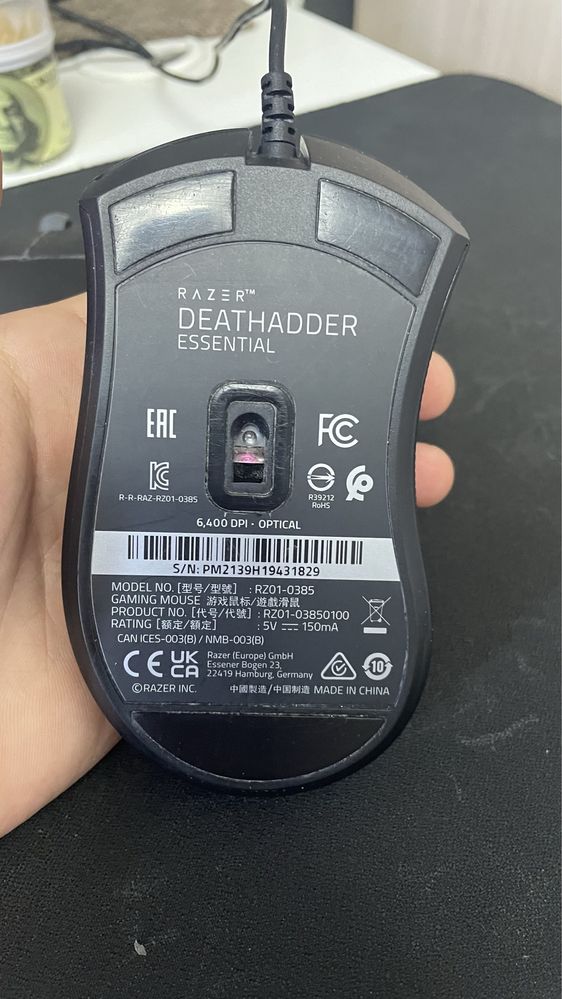 Мышка razer deathadder essential