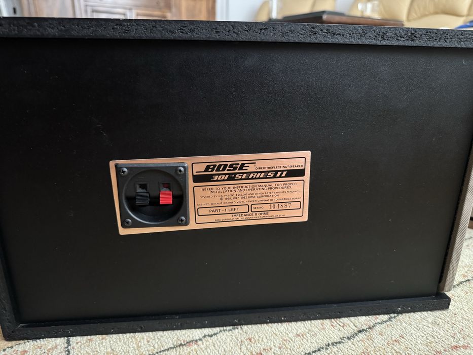 Boxe Bose 301 Series II