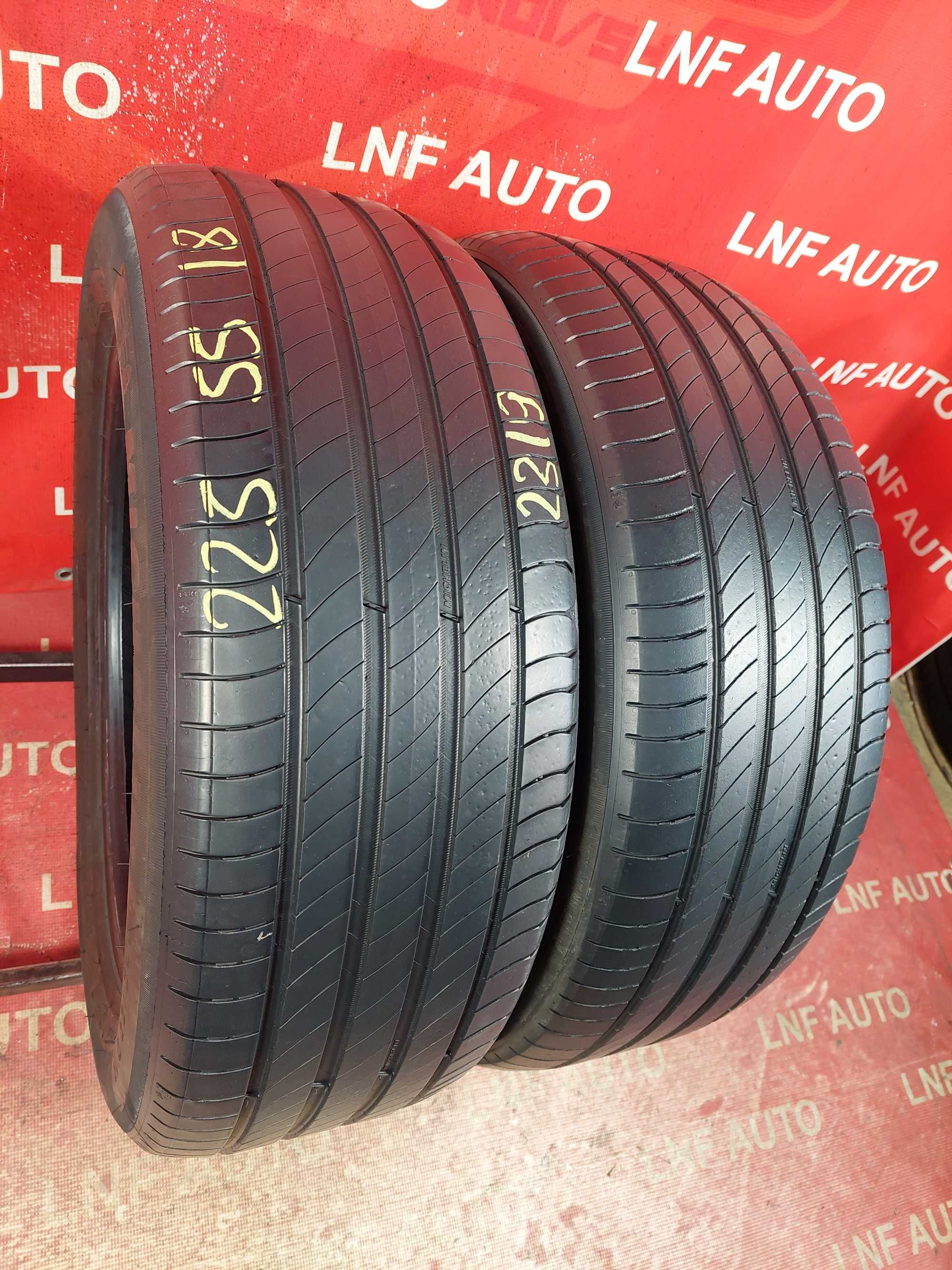 Anvelope de VARA - 225/55/18 - Michelin - 5.49 MM - DOT 2019 !