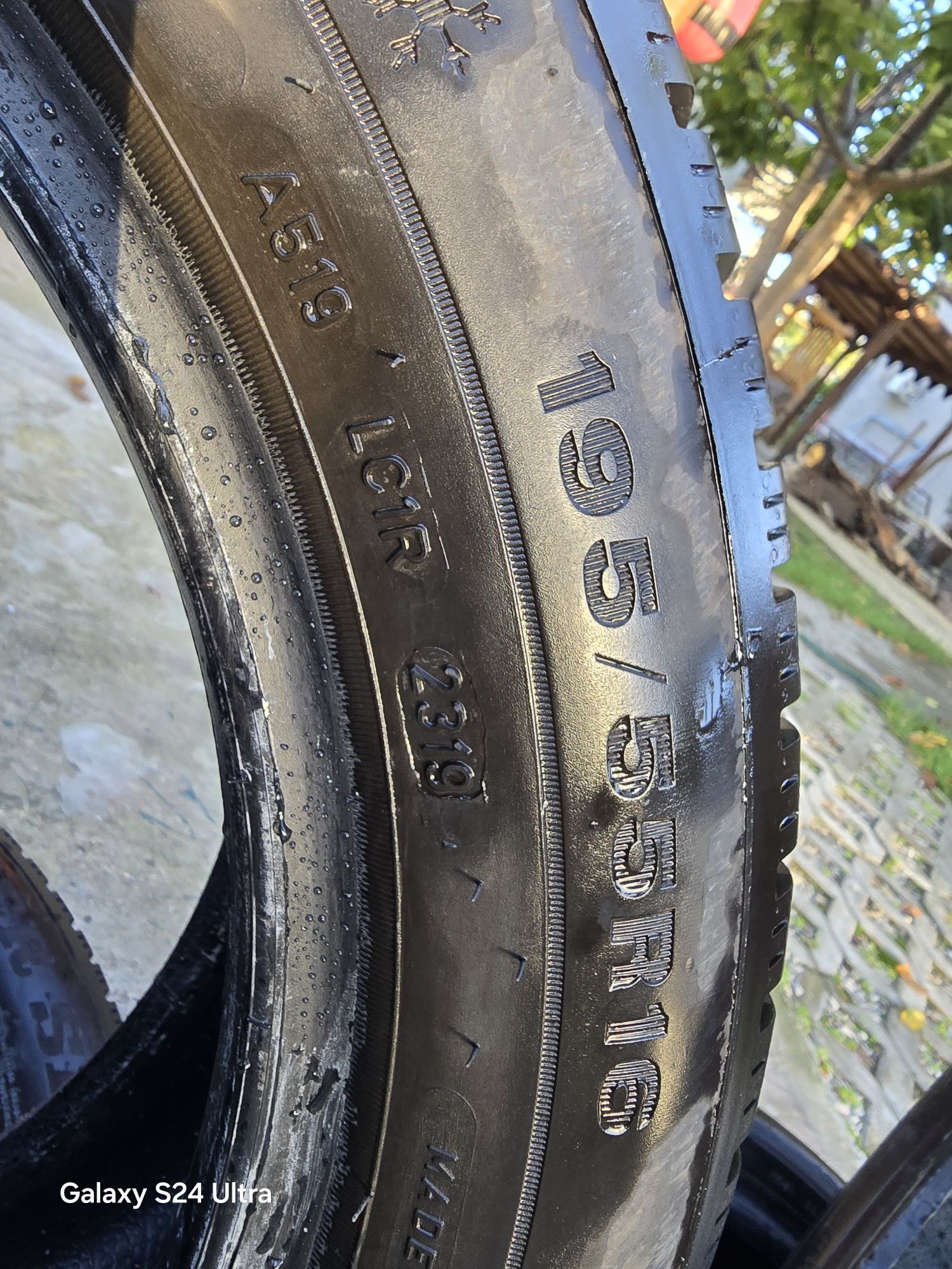 4 броя зимни гуми дънлоп, dunlop 16 цола