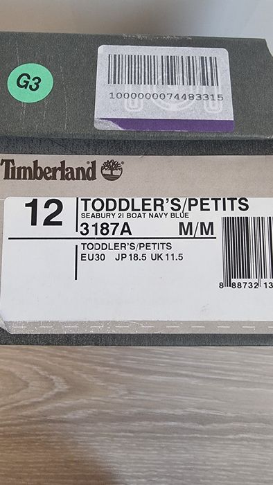 Детски обувки Timberland