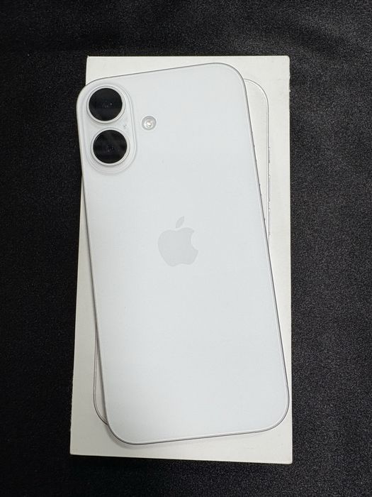 Apple Iphone 16 128 gb 100% (гШымкент Рыскулова 28)лот: 775/308