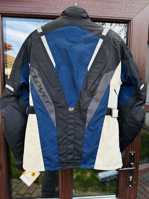 Geaca moto Clover XL protectii mesada impermeabila