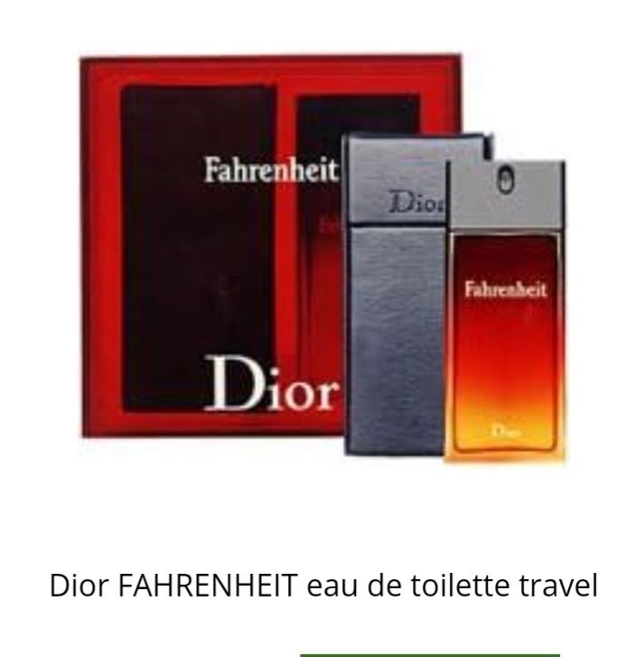 Мужской парфюм Dior fahrenheit