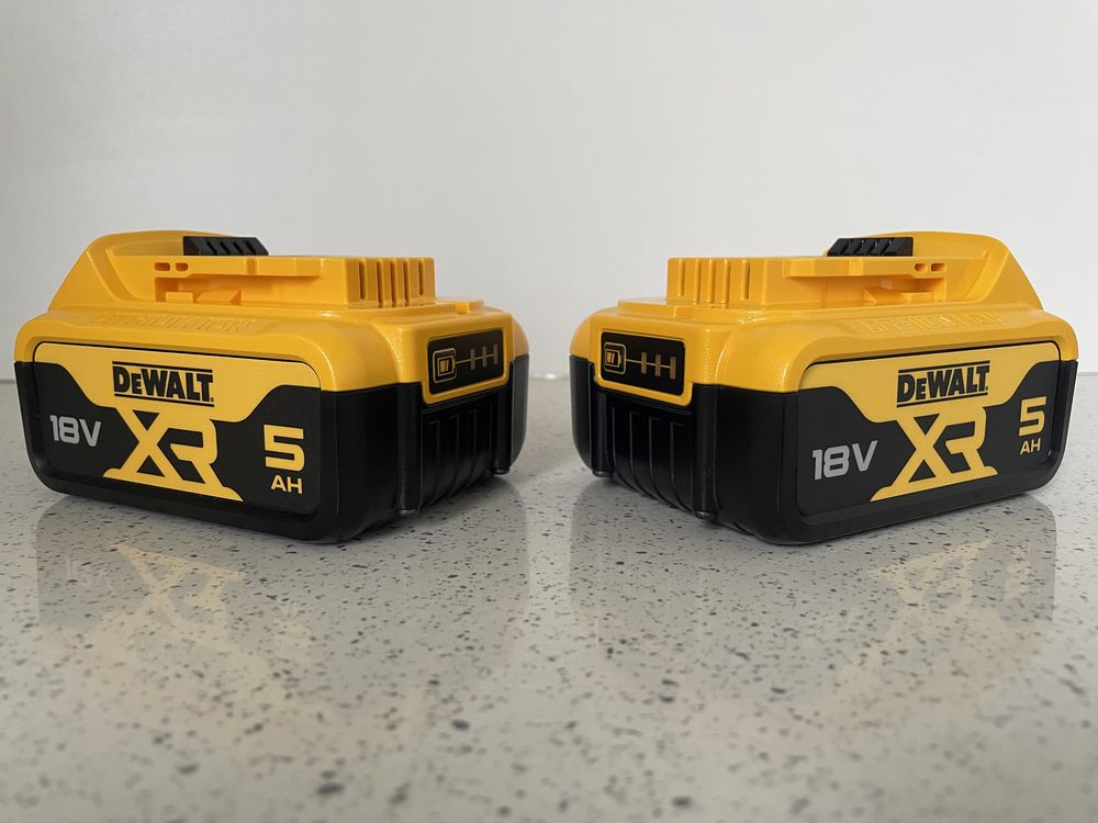 DeWALT DCB184P2 XR. Set 2 Baterii de 5AH. / 2024 Original, Nou !
