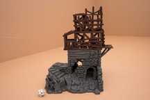 Rickety Lodgings - 3D Printed Terrain for TTRPG