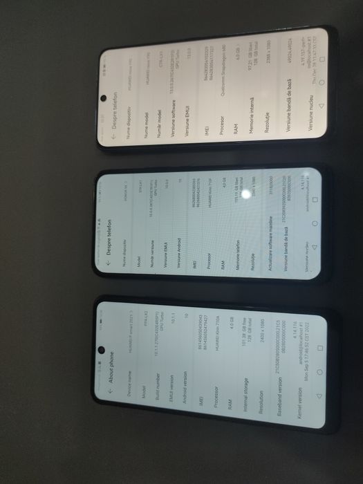 Huawei Nova,P Smart, 9X