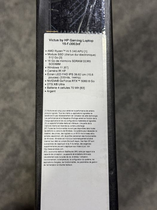 Hp Victus Nou Rtx 5060