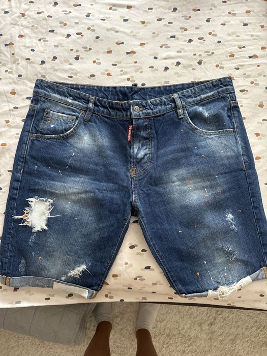 Къси дънкови гащи dsquared