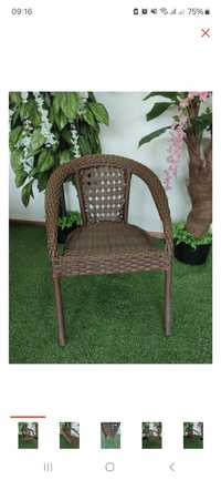 Плетенные столы и стулья из ротанга, новые недорого