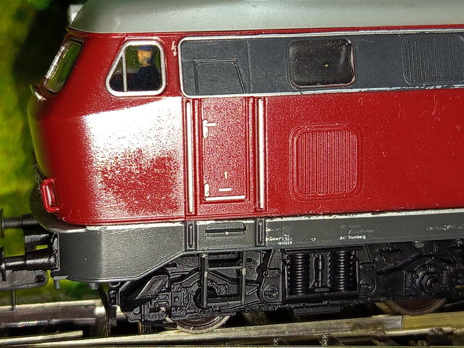 Locomotiva diesel HO V 216 Rowa trenulețe diorama roco