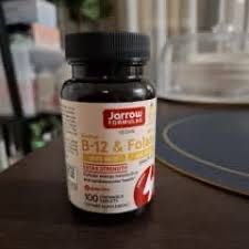 Jarrow Formulas Methyl B-12 & Folate – энергия и здоровье сердца